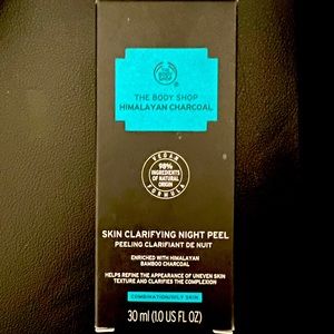 The Body Shop Himalayan Charcoal Skin Clarifying Night Peel 30 ml / 1 oz NIB